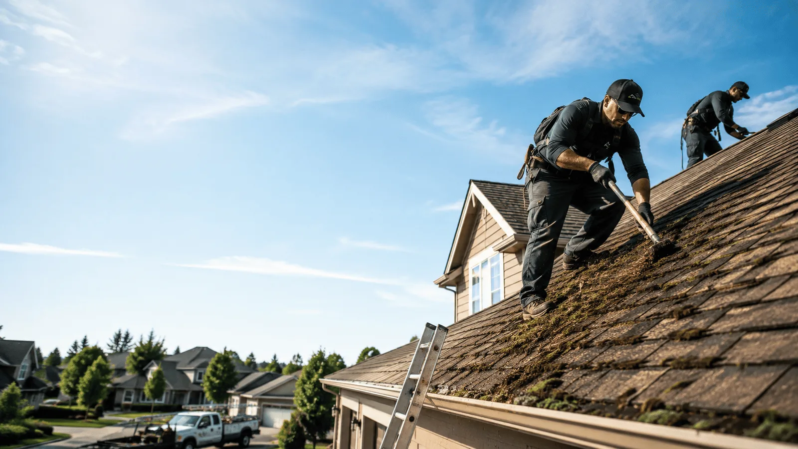 Roof Moss Removal in Chazy, NY near me